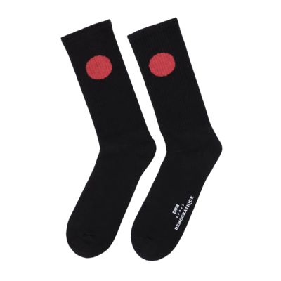 Japanese Sun Socks x Democratique Black